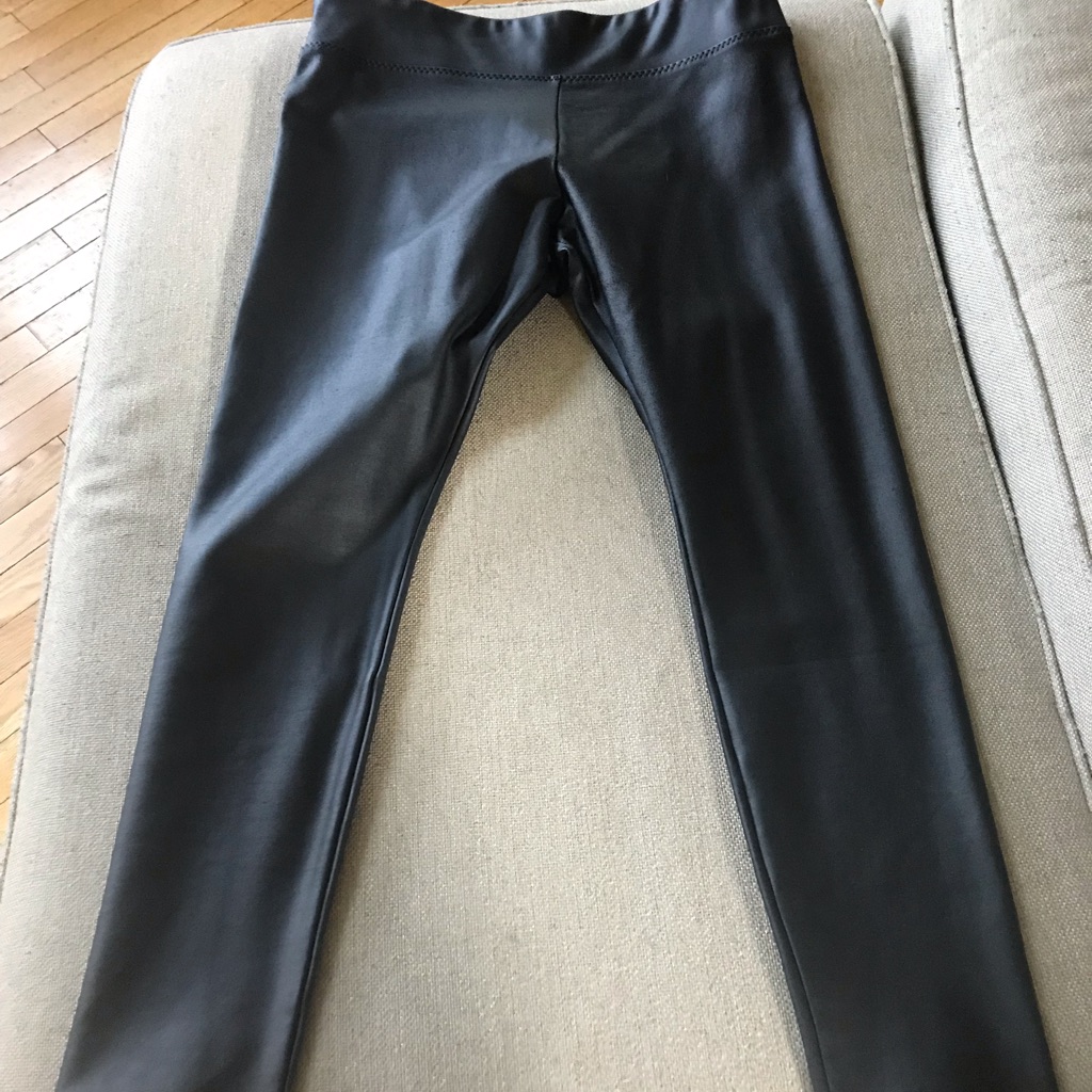 Brand New Romeo And Juliet Black Leather Pants